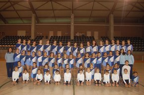 El CP Cambrils celebra el seu Festival de Nadal amb tots els patinadors del club
