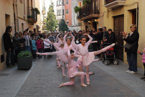 Èxit de públic en la jornada de "Música als balcons", amb actuacions de dansa i música pel Barri Antic
