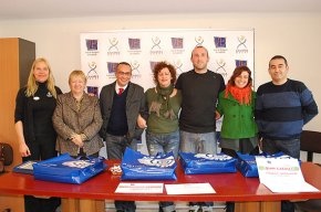 La Unió de Botiguers entrega els premis als guanyadors del Concurs Nadalenc d'Aparadors de les edicions de 2011 i 2012