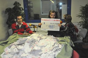 Manuel Moreno, guanyador del Sorteig de Nadal de la Unió de Botiguers