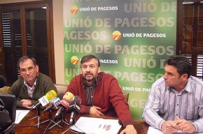 La Unió de Pagesos reclama mesures urgents per a millorar la renda de la pagesia