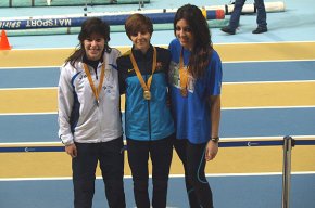 Sílvia Gutiérrez i Elisa Laguna guanyen la medalla de plata i de bronze, respectivament, en salt d'alçada al campionat de Catalunya promesa