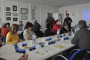 Curs d'iniciació al tast d'olis d'oliva verge extra a la Cooperativa Agrícola en el marc de les Jornades de la Galera