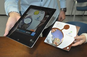 Es presenta la nova aplicació de realitat augmentada de les guies informatives del Patronat de Turisme per a smartphones i tablets
