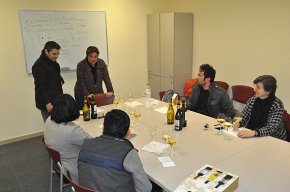 Un taller de tast de vins dóna a conèixer les nocions bàsiques del món de l'enologia