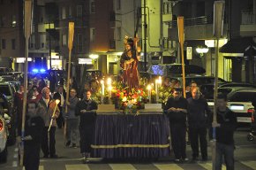 Se celebra el trasllat en processó de la imatge de Jesús Natzarè