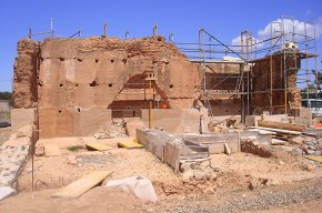 Els treballs de conservació de l'edifici de la Castlania s'enllestiran a finals d'aquest mes d'abril