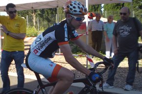 Edgar Curto guanya la primera prova de ciclisme de carretera a la localitat aragonesa de Casp
