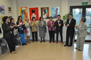 S'inaugura l'exposició col·lectiva de pintura a càrrec de les alumnes d'Alberto Insa