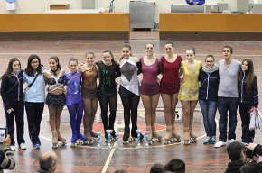 Les patinadores cambrilenques obtenen vuit podis al primer Trofeu de categories de patinatges artístic