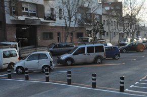 Els veïns del barri de l'Estació rebutgen la proposta d'ampliació de la zona blava i la creació de zones verdes i taronges
