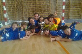 L'equip aleví del CFS Mediterrani es proclama campió del Trofeu Diputació de Tarragona de futbol sala