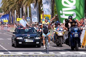 Luis Pérez, de l'equip Andalucía - Paul Versan, guanya l'etapa cambrilenca de la Volta Ciclista de Catalunya 