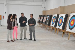 La nova galeria de tir amb arc, a punt pel seu ús