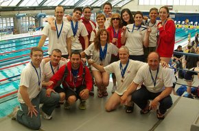 Lequip Màster del Cambrils CN assoleix 28 medalles al Campionat de Catalunya Open de Barcelona