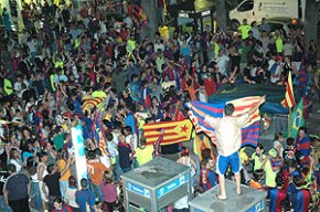 FA 10 ANYS: Cambrils viu l'apoteosi blaugrana 