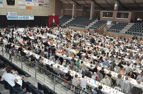 L'Homenatge a la Vellesa reuneix unes 800 persones al Palau Municipal d'Esports en la seva 56a edició