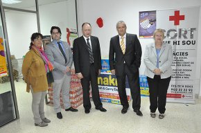 La Creu Roja signa un acord amb Makro per a la compra de productes per la petita infància