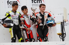 El pilot Xavi Maza aconsegueix la tercera posició en la tercera prova del campionat del Mediterrani de motociclisme