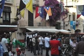 L'ANC denuncia que a un paradista de la Fira no se'l va deixar vendre productes amb l'estelada