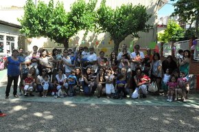 L'espai del menut "Saltirons" celebra la festa de final de curs