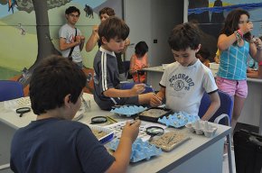 L'aula verda del parc del Pinaret acull l'activitat L'aventura de la natura adreçada a la canalla