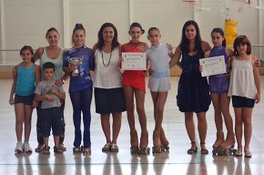 La patinadora Sheila Hurtado es proclama campiona provincial de patinatge artístic infantil
