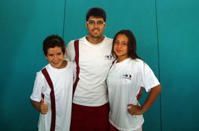 L'equip aleví del Cambrils Club Natació competeix als campionats de Catalunya d'estiu a Terrassa