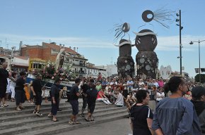 Multitudinària i emotiva processó de la Mare de Déu del Carme