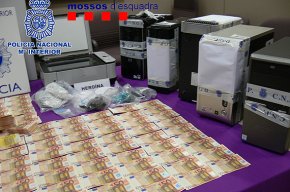 Desarticulada una xarxa que falsificava bitllets de 50 euros i els distribuïa per la província