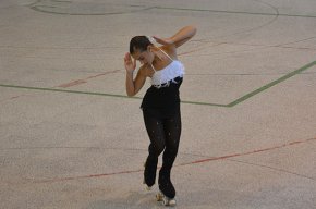 Sheila Hurtado queda en la 15a posició al campionat de Catalunya infantil de patinatge artístic