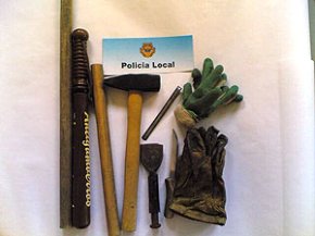 S'incauta material sospitós en un dels controls nocturs de la Policia Local a Vilafortuny
