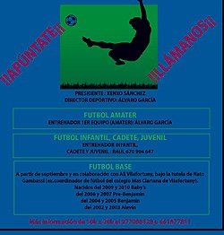 L'AE Vilafortuny se suma a l'oferta de futbol base per aquesta propera temporada