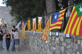 La CUP i Arran Cambrils celebren, conjuntament, un reivindicatiu acte de la Diada a la plaça del Setge