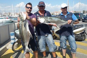 Les aigües cambrilenques acullen una nova prova del Torneig Interclubs de pesca Curricà Costa Daurada