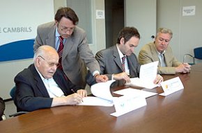 El DARP i el Banc d'Aliments signen a Cambrils un conveni per a la difusió d'empreses del sector alimentari