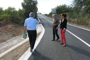 Finalitzen les obres d'arranjament del vial d'accés de l'antiga N-340 amb els barris de Marcambrils i El Dorado