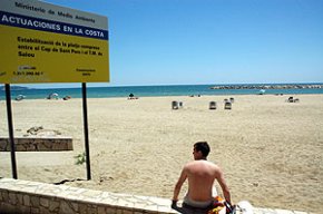 Finalitzen les obres d'estabilització de la Platja del Cap de Sant Pere