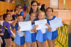 Les patinadores Xènia Gallés, Carla Bargalló, Estívaliz Casanelles i Judith Andreu obtenen el diploma de nivell C i Nerea Caja el de nivell A