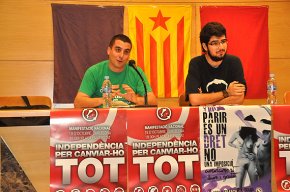 Quim Arrufat (CUP): "La independència de Catalunya és una oportunitat per a les classes populars"