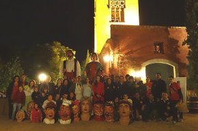 Tota l'Endenga, encarregada de donar la benvinguda als participants de la Internacional Golf Travel Market