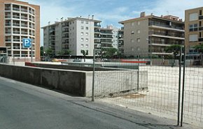 Els comerciants de la plaça de la Concòrdia, indignats per lendarreriment de les obres