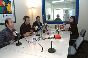 El president del Parlament de Catalunya visita Cambrils en el marc d'una visita per diferents municipis del Baix Camp