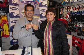 Antonia Sánchez, primera guanyadora d'un creuer pel Mediterrani, sortejat per Esports Carson