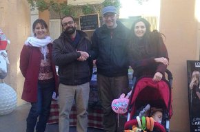 Toni Milan, guanyador del lot de productes de l'Associació de veïns "El Portal"