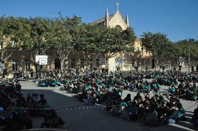 El col·legi Cardenal Vidal i Barraquer es mobilitza, un any més, per La Marató de TV3 i aporta 1.325 euros
