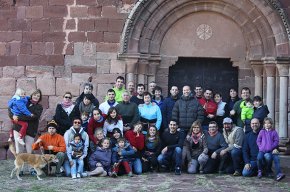 Excursió castellera dels Xiquets de Cambrils a Escornalbou 