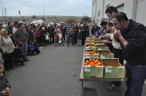 Esclat de festa en motiu de Sant Antoni