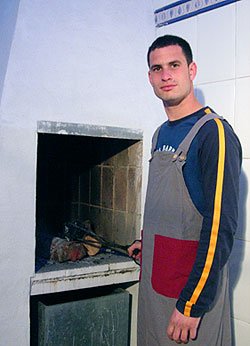 Rotlles de vedella amb bacó i anxoves