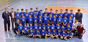 L'Escola de Futbol Sala del CFS Laguna presenta els seus equips de base